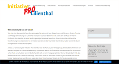 Desktop Screenshot of initiative-pro-lilienthal.de