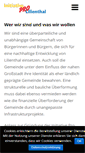 Mobile Screenshot of initiative-pro-lilienthal.de